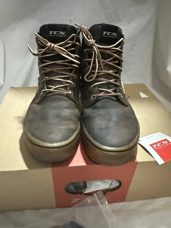 EXCELENTE ESTADO TCX Dartwood WP Zapatos Marrón Talla 40 EU / 7 US Hombres 8.5 Mujeres Foto 4 de 4