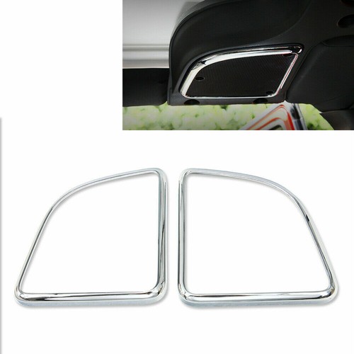Cubierta de borde de decoración de marco de altavoz de techo superior 2 piezas para Jeep Wrangler JK JKU 2007-17 - Imagen 20 de 70