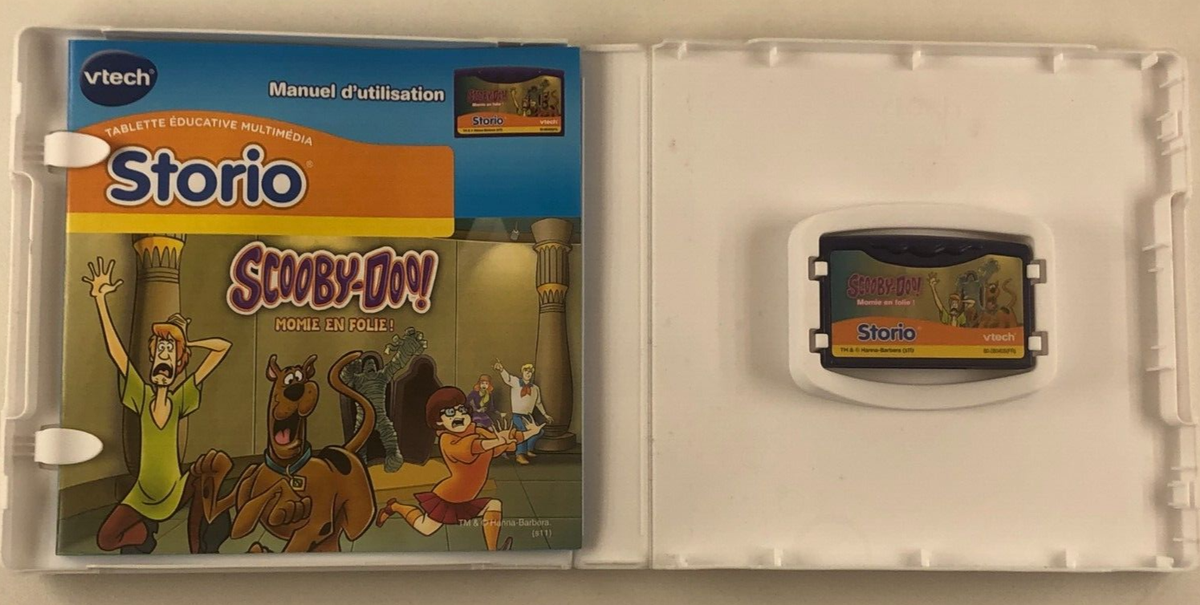 VTECH STORIO GAME CARTRIDGE SCOOBY DOO AND A MUMMY TOO NEW SEALED RARE