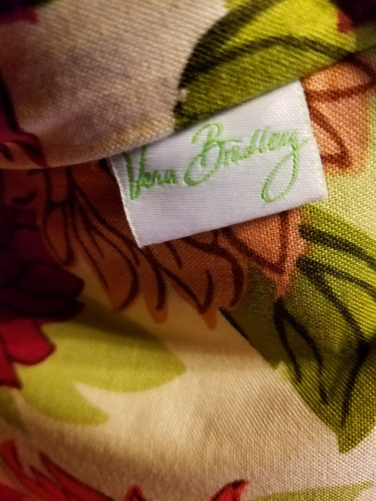 Vera Bradley Messenger Bag Frill Hello Dahlia retired 7/109/11 Cross