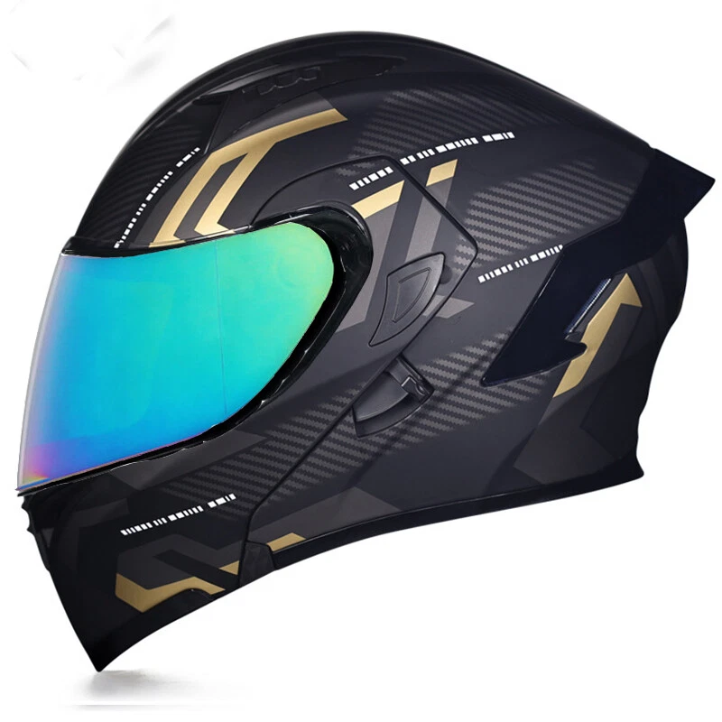 49#Black Gold+Rainbow lens+NO Bluetooth