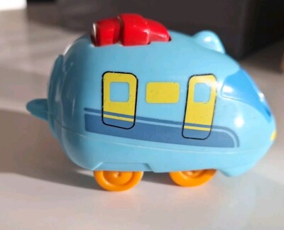 Vintage 1999 Tomy My 1st Train Pull Back Toy Train With Moving Eyes