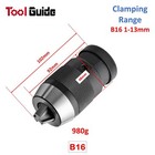 1-20mm Heavy Duty Keyless Self Tighten Precision Drill Chuck MT-1-2-3-4 Arbor
