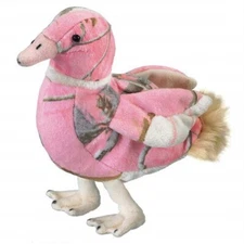 Plush Stuffed Duck Team Pink Camo Duck Toy (8 inch) Wildlife Artists Inc.