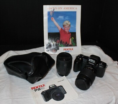 Pentax PZ-10 35mm SLR Film Camera + Pentax-F 28-80mm Lens & Focal Lens, + Extra