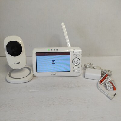VTech Baby Video Monitor VM5251 High Resolution 5'' Color LCD Screen TESTED
