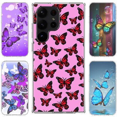 For Samsung Galaxy S25 Ultra S25+ S24+ S24 S23 Plus S22 TPU Case Cover+Glass-BUF