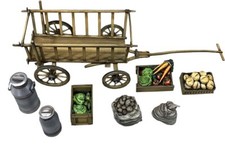 W Britain - “Going to Market” Mid 19th-20th Century Cart with Produce #53026