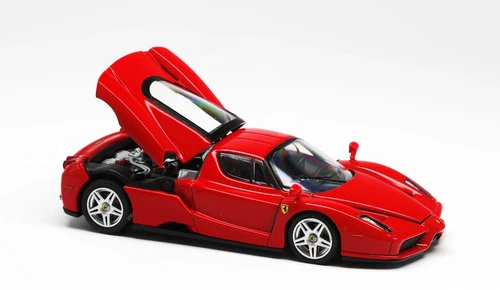King 1:64 Red Enzo Super Racing Sports Model Diecast Collect Car - Picture 5 of 14