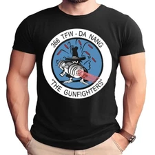 366th TFW Da Nang Gunfighters Logo Adult T-Shirt