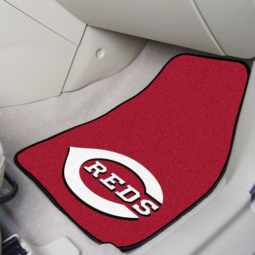 MLB - 2-piece Carpeted Car Mats Baseball Team Logo 17" x 27" - Picture 18 of 63