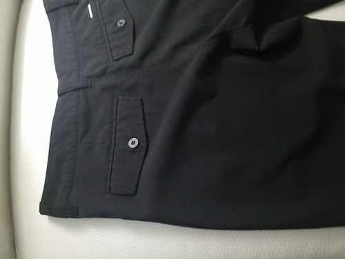 QuikSilver Hybrid Mens Board Shorts 28 length 19" Inseam 10" 4 Way Stretch black - Picture 8 of 9