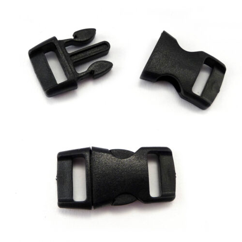 Plastic single adjusting side release buckles for 25 mm webbing AHF 