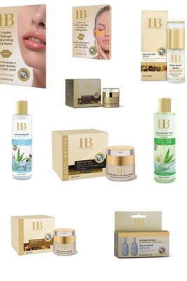 HB Dead Sea Minerals Set 9 Products Mask Cream Eye Gel Serum Ampoules Patch Lip