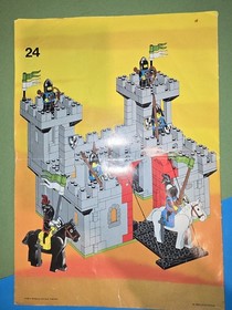 LEGO Castle 6073 Black Falcon's Castle 100% Complete w/ Instructions