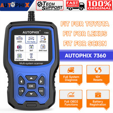 Autophix 7360 Code Reader Fit For Toyota Rav4 Full System Diagnostic Scan Tool Autophix 7360 Code Reader Fit For Toyota Rav4 Full System Diagnostic Scan Tool