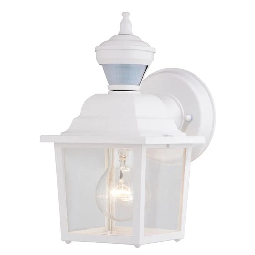 Vaxcel Lighting T0732 Bedford 10" Tall Outdoor Wall Sconce - White - Picture 1 of 12
