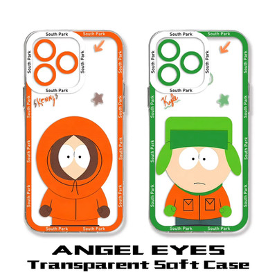 South Park iPhone Hülle Animation 16 15 14 13 12 Mini Pro Max XR XS Plus Soft TPU
