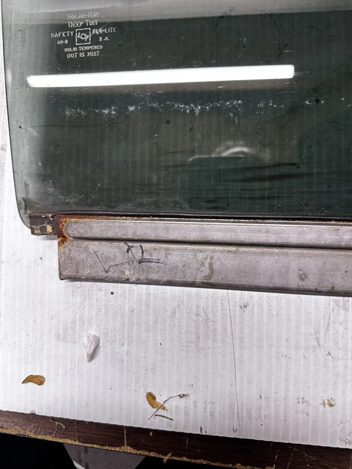 96-05 S10 BLAZER JIMMY BRAVADA CONDUCTOR LADO IZQUIERDO VENTANA TRASERA PUERTA CRISTAL OEM Foto 4 de 4