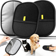 3-Pack Glove Cat Grooming Gloves Cat Hair Remover 2025 New Pet Dog Hair Remover