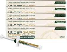 6 Pack Equine UlcerGard Oral Paste for Horses 24 Doses  09/2027