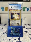 CGC 9 Mint Blue Label Giovanni’s Meowth Japanese 052 Gym 2