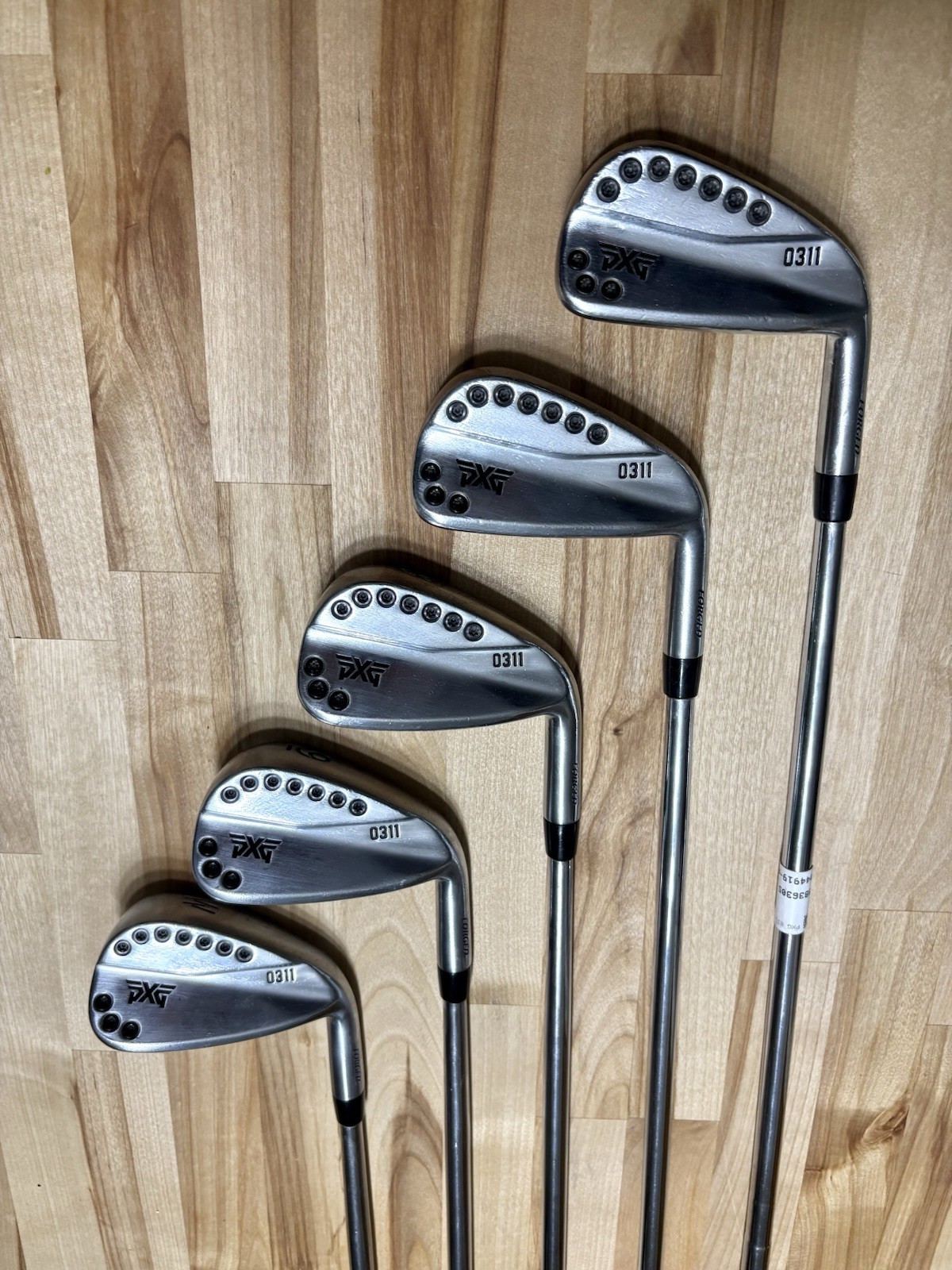 PXG 0311 아이언 세트 6-PW • 레귤러 플렉스 스틸 샤프트 • 오른손잡이용