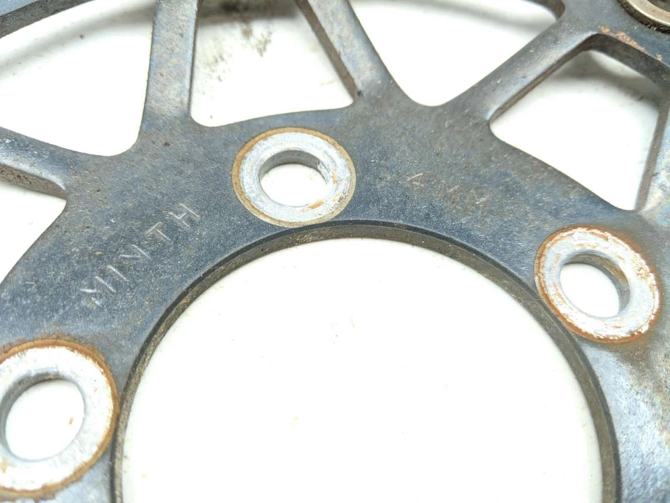 96 Kawasaki Eliminator 600 ZL600 Front Wheel Disc Brake Rotor INV - Image 3 of 4