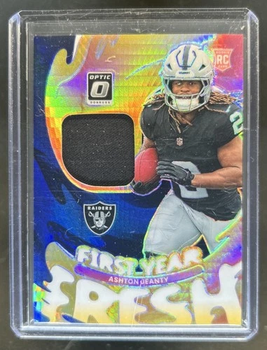 2025 Donruss Optic Ashton Jeanty Blue Hyper (RAW)