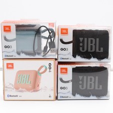 JBL Go 3  4 Portable Bluetooth Mini Speakers in Black, Blue,  Pink Lot of 4