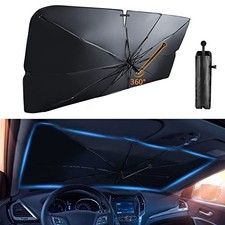 Car Windshield Sun Shade Umbrella for Most Vehicles, 2025 Upgraded Sunshade