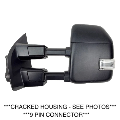 OEM 2023 - 2025 Ford F-250 F-350 Left Door Side View Mirror 9 Pin PC3Z-17683-BB