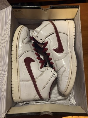 Nike SB Dunk High (mafia pack)Premium White/Red 2006 313171-161