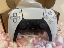 White Playstation 5 Remote AS IS FOR PARTS