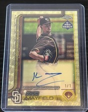2025 Topps Pro Debut - Kash Mayfield #PD-129 SUPERFRACTOR 1/1 AUTOGRAPH