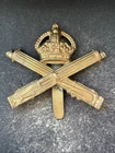 Machine Gun Corps, Genuine WW1 British Army Military Cap Badge.