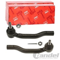 2X Trw Spurstangenkopf Links+Rechts Passend FüR Toyota Auris Corolla Prius