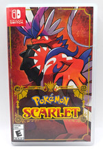Authentic Box Case ONLY Replacement Nintendo Switch for Pokemon Scarlet