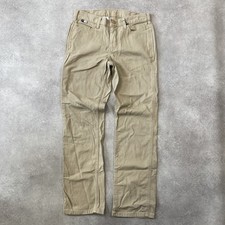 Carhartt FR Carpenter Trousers Womens 6 Straight Fit Workwear Pants, Beige