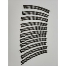 Tyco 15685 18 R Toy Train Track Lot of 11