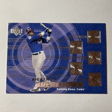 2003 Upper Deck Big League Breakdown Sammy Sosa #BL6 Chicago Cubs