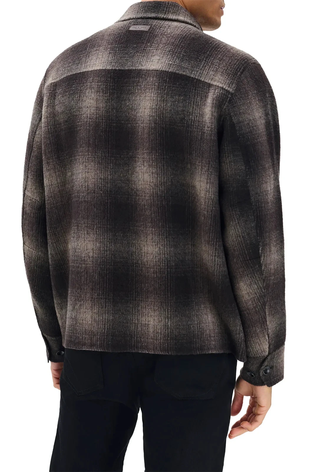 Rag & Bone Brown Austin Wool Shirt Jacket MSRP $548 image 2
