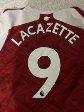 Image of Arsenal 2020-2021 Home Shirt for Kids 15-16 Large Perfect Condition Authentic