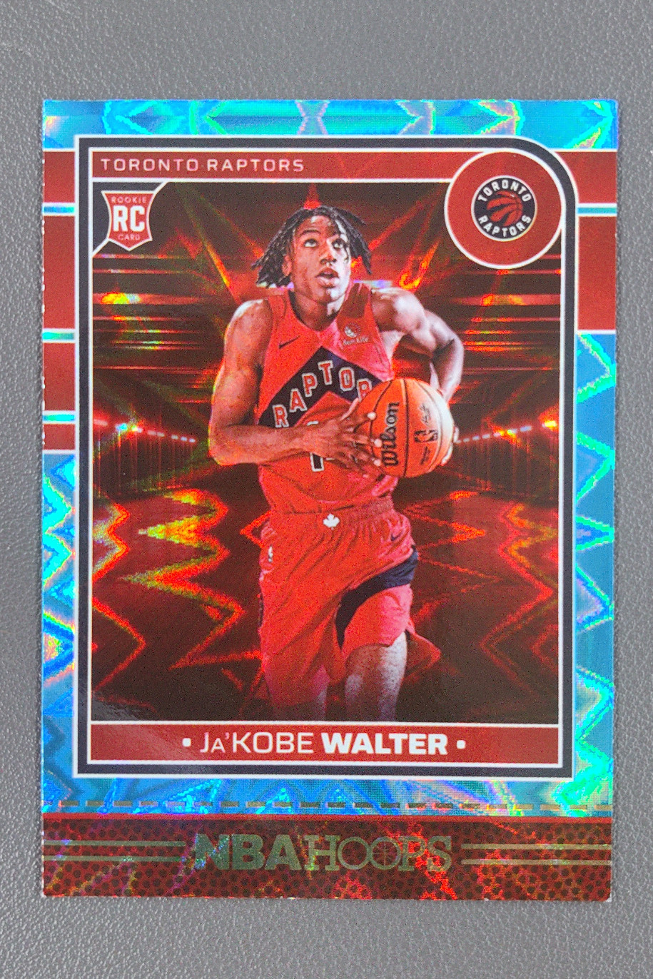 2024-25 Panini Hoops Ja'Kobe Walter Rookies Teal Explosion RC #249
