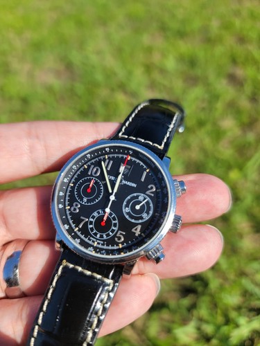 Make An Offer - Ulysse Nardin Marine Chronograph 38mm 363-22