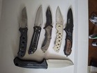 Camillus Mixed Lot Pocketknife & Fixed Blade Knives, Steel, Wood/Metal/Plastic — photo 2