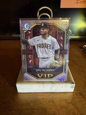 2025 Bowman -  Leo De Vries #VIP-14 Mojo Refractor (RC)