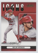2022 Panini Absolute Icons Retail Green Nolan Arenado #I-15 0d2