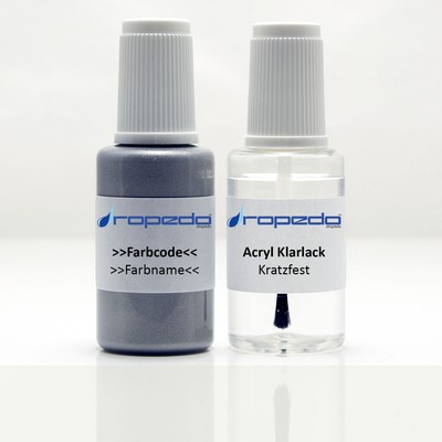Lackstift Set für VW LB5H HUDSON BAY BLUE 20ml + Klarlack 20ml