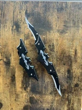 11.5" ASSISTED SPRING BATMAN DUAL BLADE Pocket FOLDING KNIFE